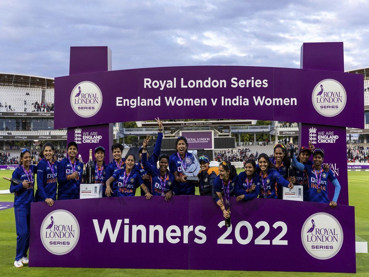 Indian Womens team gave winning farewell to Jhulan Goswami at lords