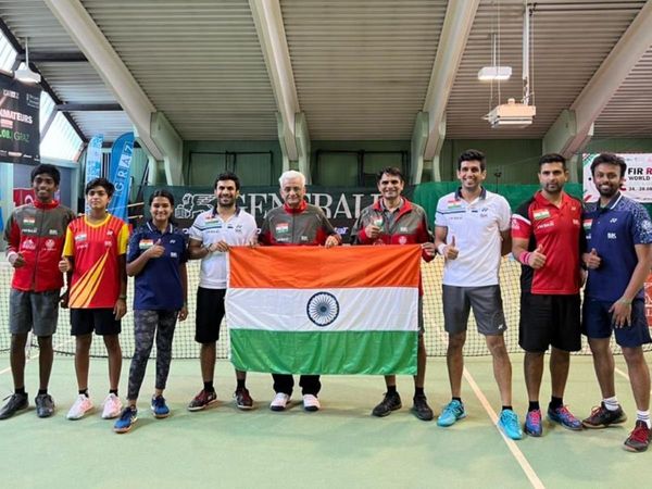Indian racketlon team