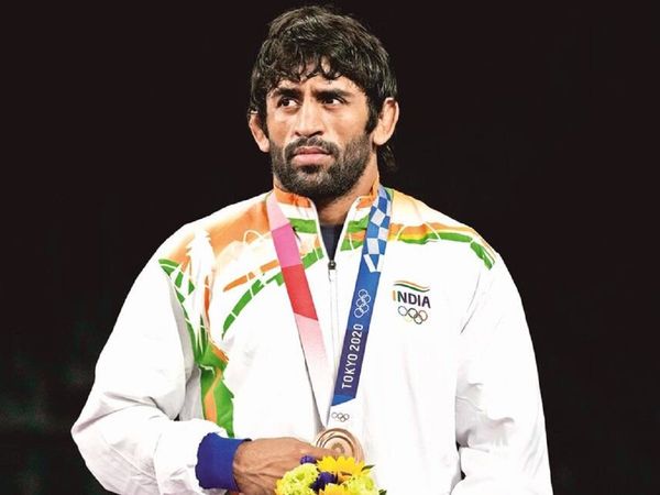 Indian wrestler Bajrang Punia