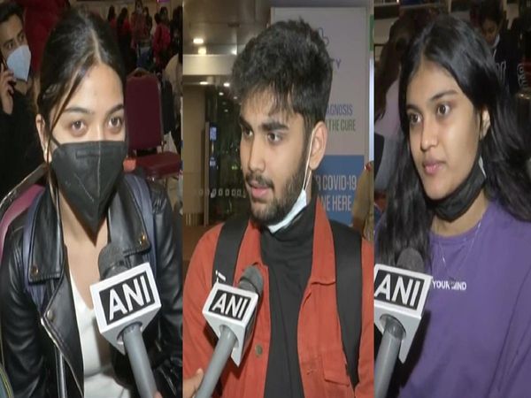Students who returned from Ukraine says had full faith in the Indian government, are very happy to return home