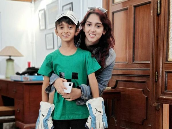 Ira Khan with Azad Rao Khan