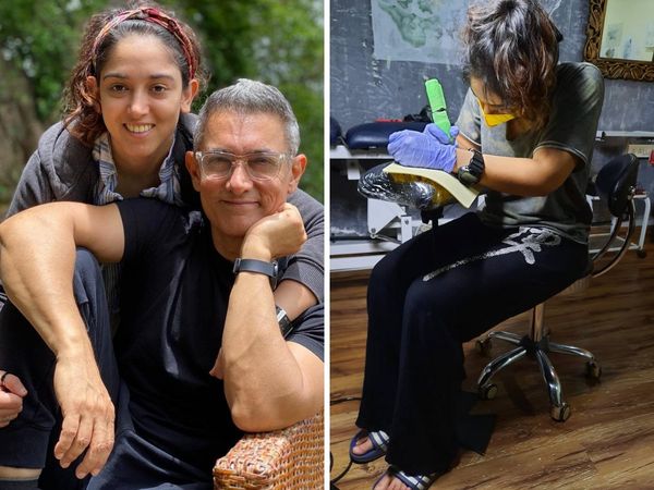 Aamir Khan Daughter Ira Khan Makes Her First Tattoo 