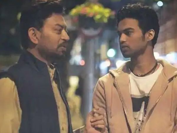 Irrfan Khan with son