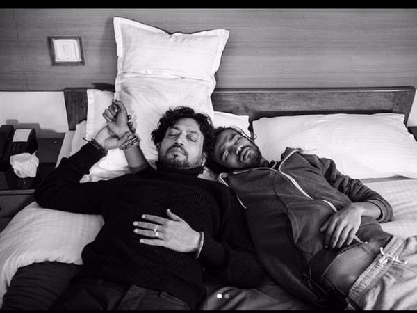 Irrfan Khan with Son Babil Khan
