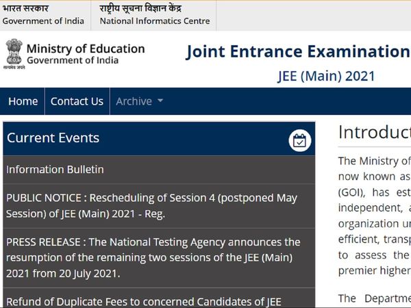 JEE Main Exam 2022 Date and Registration