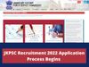 JKPSC Recruitment 2022 application process begins today at official website jkpsc.nic.in, know application fees and how to apply