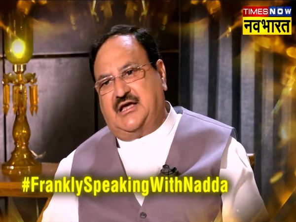 Frankly Speaking: BJP President JP Nadda answered many questions including violence on Ram Navami, bulldozer
