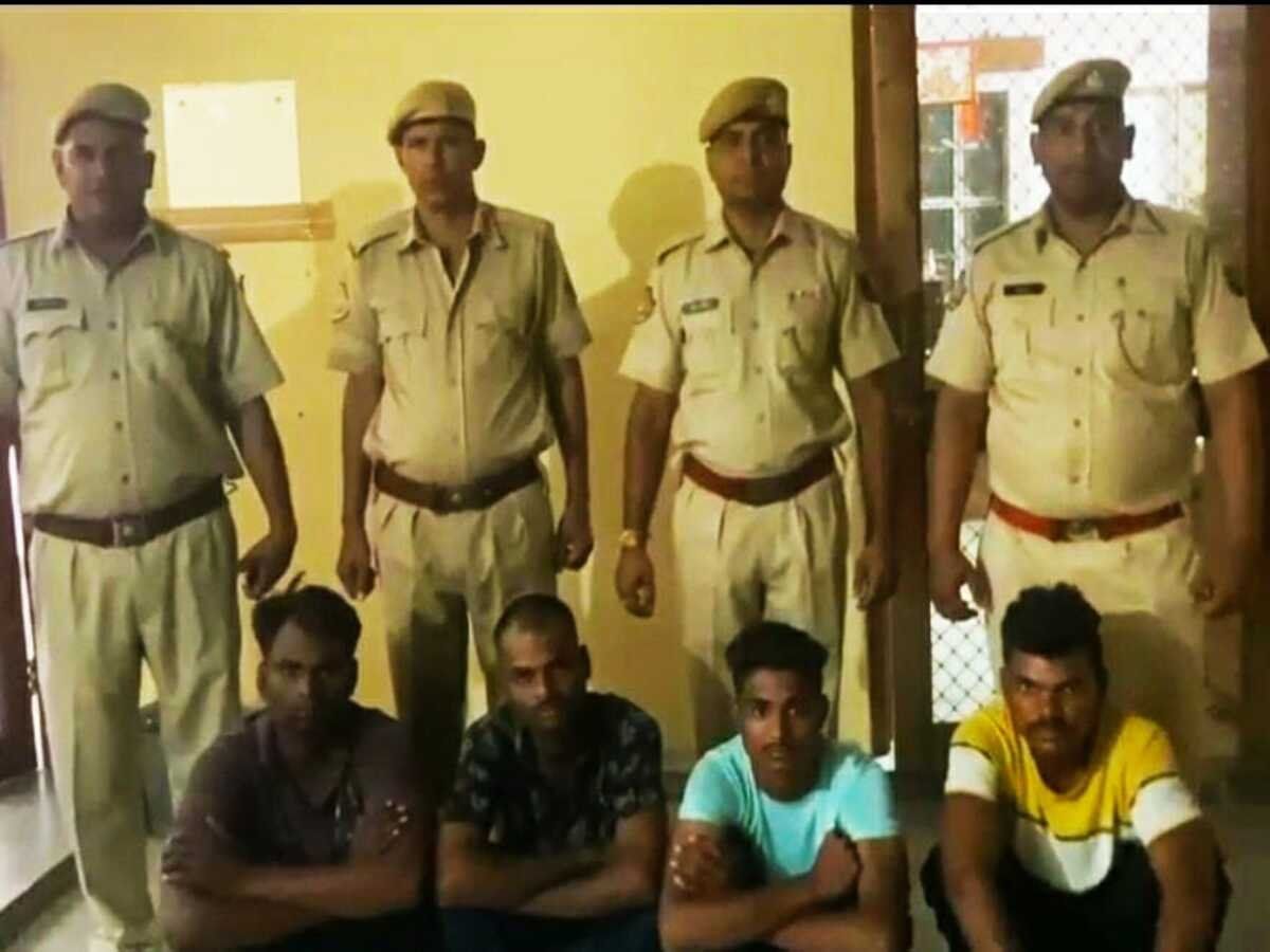 Jaipur Police Action: Jaipur Police took action 4 crooks caught wearing ...