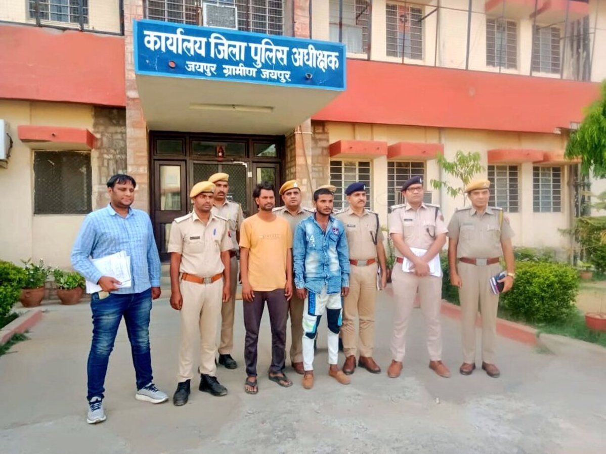 Jaipur Crime News Two Killers Caught By Jaipur Police In 48 Hours Of The Case जयपुर में 48 घंटे 5014