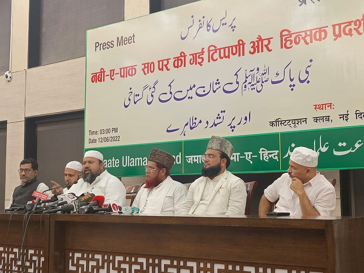 इस्लाम का तकाजा है, नबी की तरह दिल दिखाए, नूपुर शर्मा को दे देनी चाहिए माफी: जमात उलेमा ए हिंद