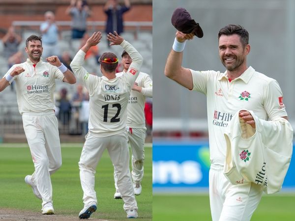 James Anderson takes his 1000th First class wicket