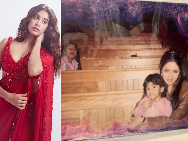  Janhvi Kapoor Throwback photo with Sridevi and Khushi
