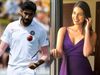 Jasprit Bumrah and Sanjana Ganesan