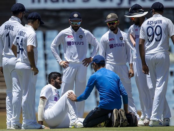 Jasprit Bumrah ankle sprai