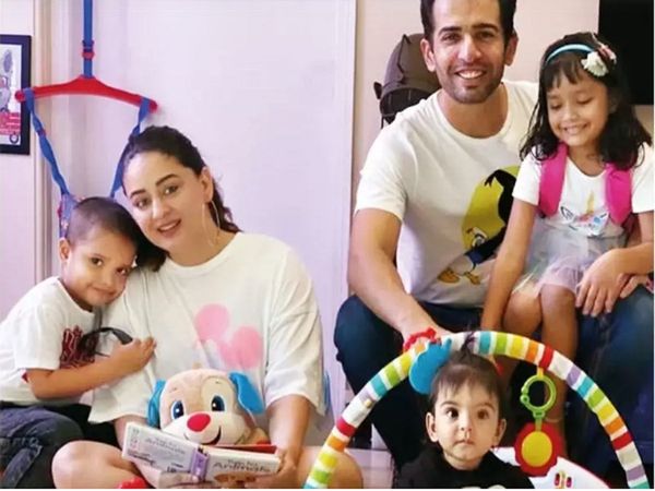 Jay Bhanushali family Photo