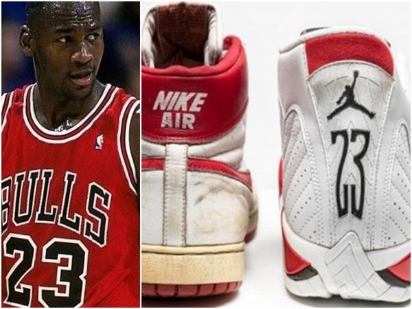 Michael Jordan Air shoes auctioned