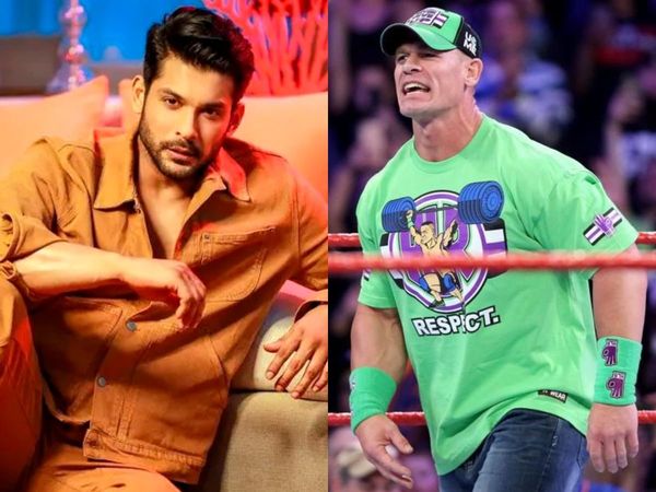 John Cena on Sidharth Shukla