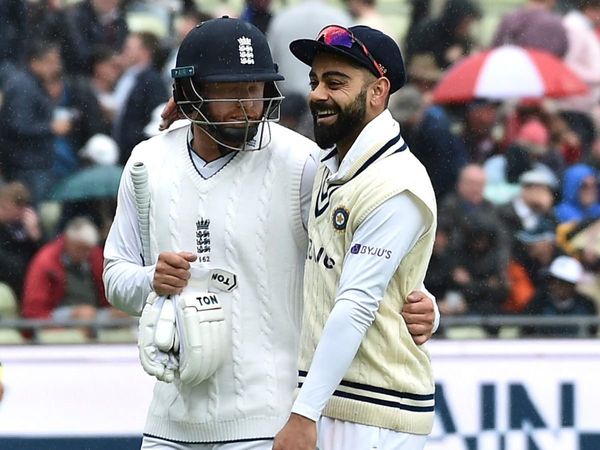 Jonny Bairstow and Virat Kohli