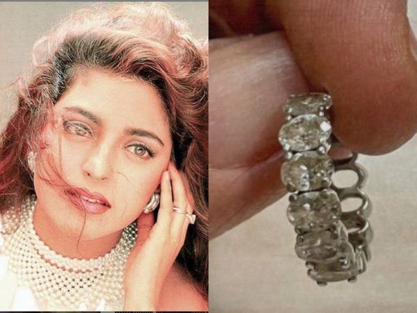 Juhi Chawla diamond ring lost on Mumbai Airport