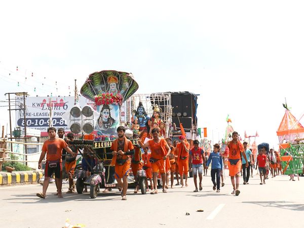 meat liquor ban on Kanwar route