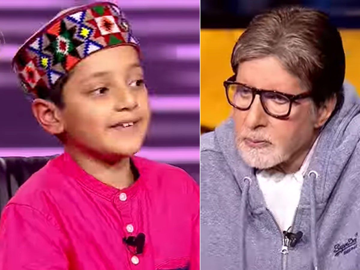 9 साल के अरुणोदय शर्मा ने की बिग बी की बोलती बंद, अमिताभ बच्चन बोले- मान्यवर हमें आपके साथ KBC नहीं खेलना है
