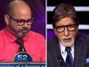 KBC 13 Amitabh Bachchan and Tushar Bhardwaj