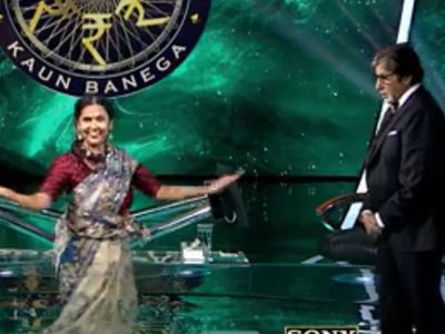 KBC 13 Namrata Ajay Shah Dance 