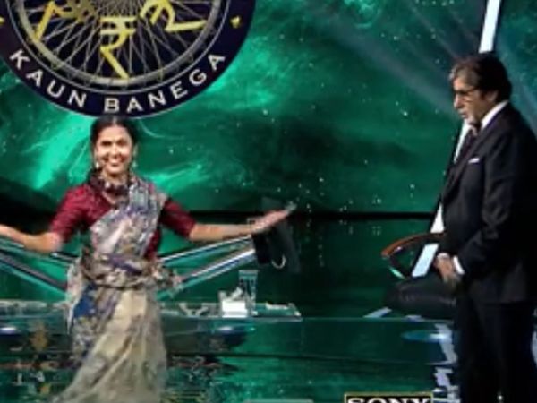 KBC 13 Namrata Ajay Shah Dance 
