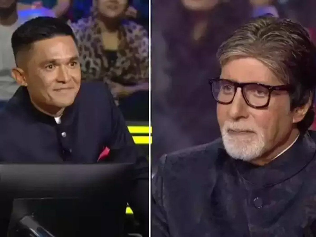 KBC 14: अमिताभ बच्चन ने सुनील छेत्री से पूछा फुटबॉल से जुड़ा सवाल, मैरी कॉम ने हैरानी के साथ दिया रिएक्शन