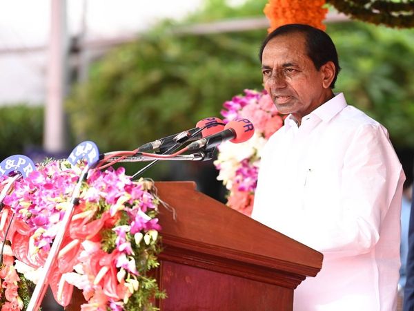Telangana CM KCR lashed out at BJP on the occasion of State Foundation Day