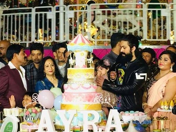 KGF Star Yash Daughter Ayra birthday bash And carnival theme party