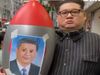 Kim Jong-un Duplicate Appears at National Security Law Protest in Hong Kong