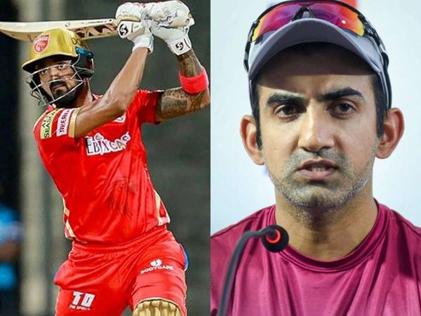 KL Rahul and Gautam Gambhir