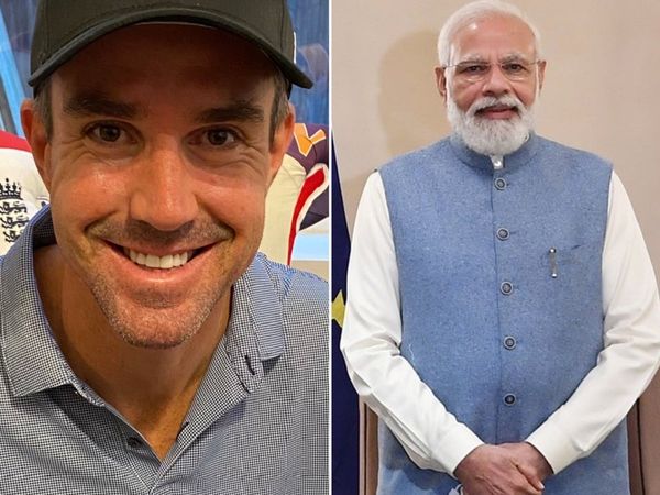 Kevin Pietersen and Narendra Modi