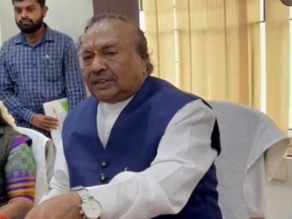 हमारी महिलाओं के साथ बलात्कार हो, गायों को मारा जाए, तब भी हम चुप रहें: कर्नाटक मंत्री ईश्वरप्पा