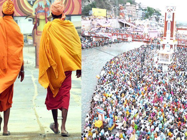 Snan on Mauni Amavasya in Haridwar Kumbh 2021