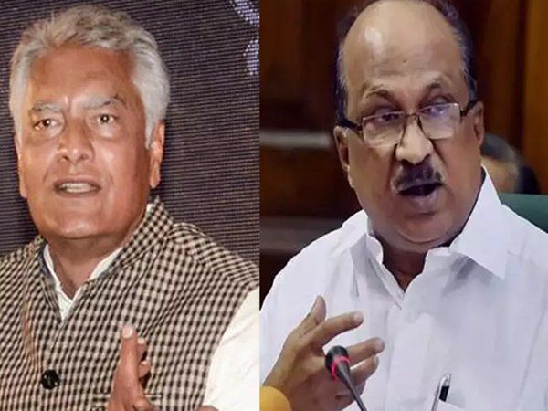 KV Thomas and Sunil Jakhar