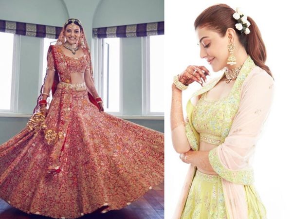 Kajal aggarwal gaur puja pics