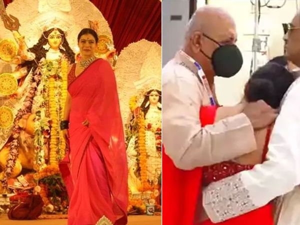 Kajol Durga Puja Celebration