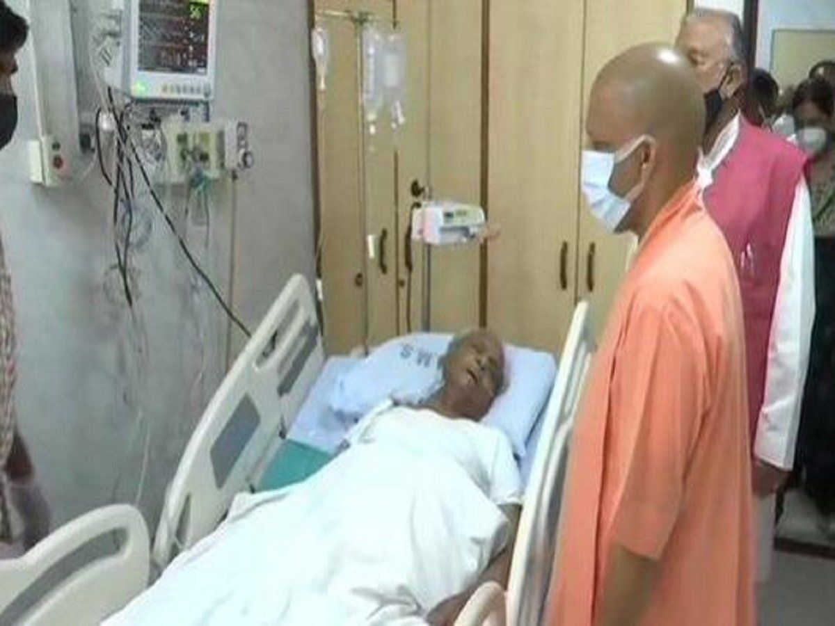 लखनऊ: पूर्व CM कल्याण सिंह की हालत बिगड़ी, मिलने अस्पताल पहुंचे योगी