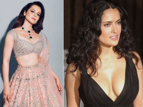 Salma Hayek, Kangana Ranaut