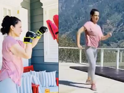 Kangana Ranaut Training