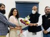 Kangana Ranaut with Rajnath Singh
