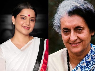 Kangana as Indira Gandhi Kangana as Indira Gandhi