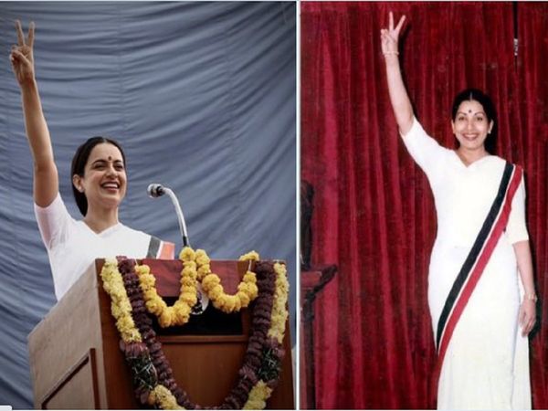 Kangna completes Thalaivi film Shooting