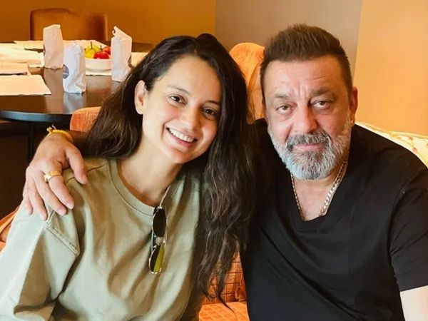 Kangna Ranaut and Sanjay Dutt
