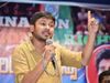 Shoes Thrown at Kanhaiya Kumar's Convoy In Bihar's Katihar