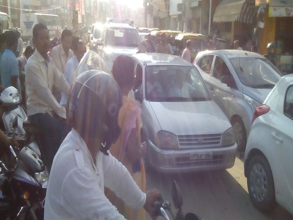 Traffic Rush  Kanpur city
