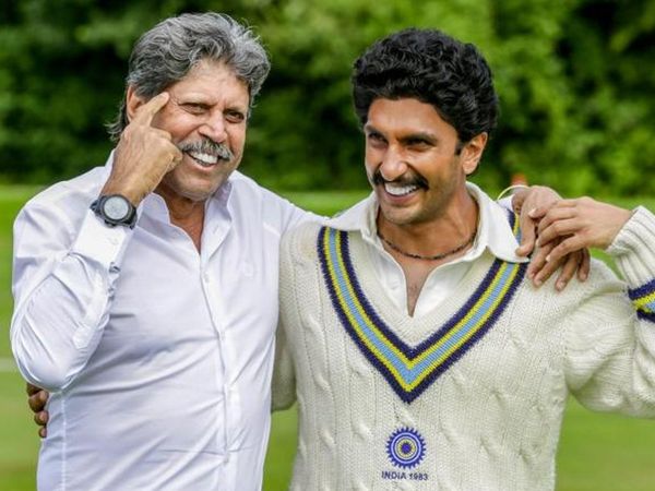 Kapil Dev and Ranveer singh