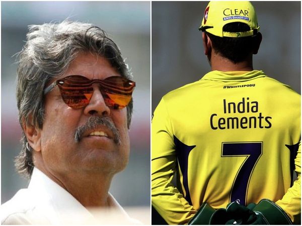 Kapil Dev and MS Dhoni